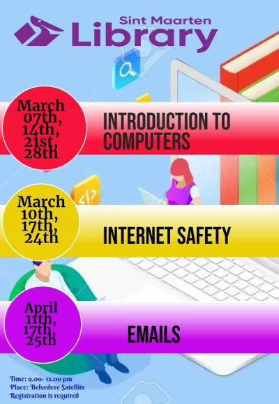 Senior Internet Classes are on demand at the Sint Maarten Library