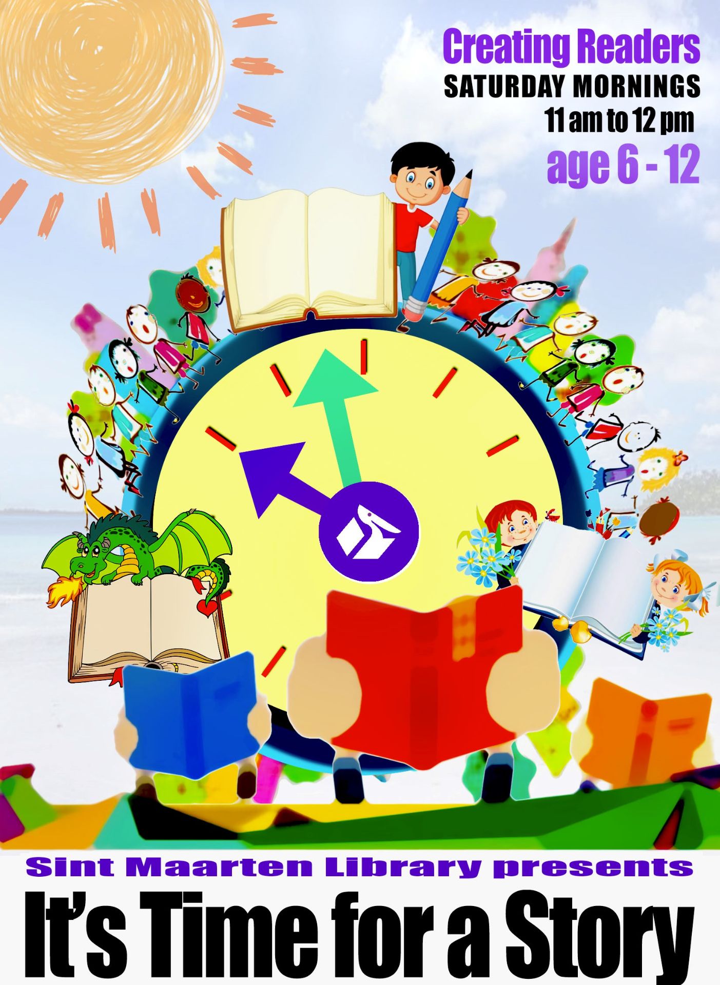 Virtual story time | Sint Maarten Library